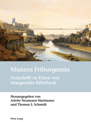 cover image of Munera Friburgensia